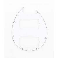 Music Man PLAQUE PROT.BASS BONGO HH BLANC 3 PL - Vue 1
